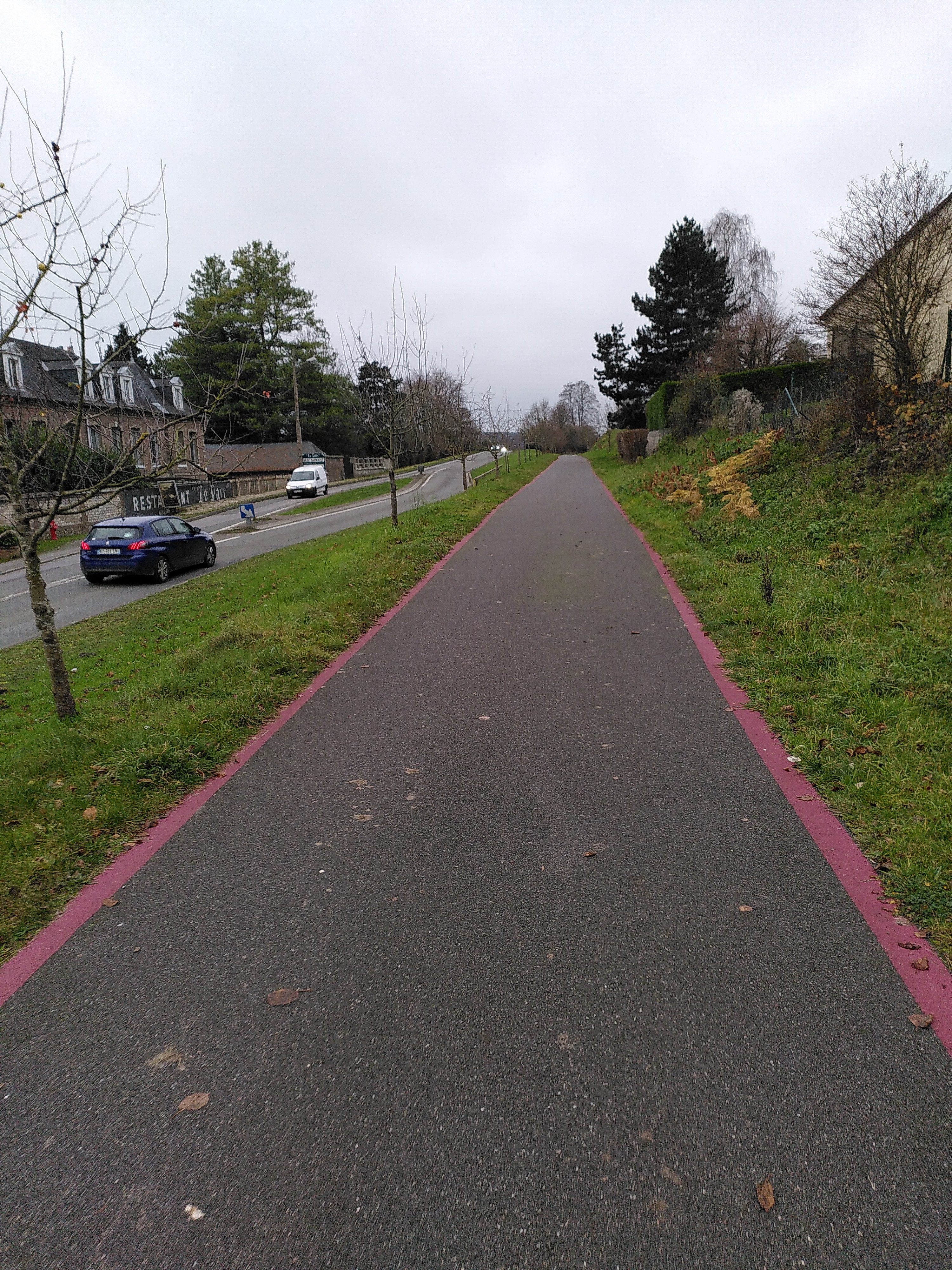 Aperçu de l'itinéraire 11 à Duclair