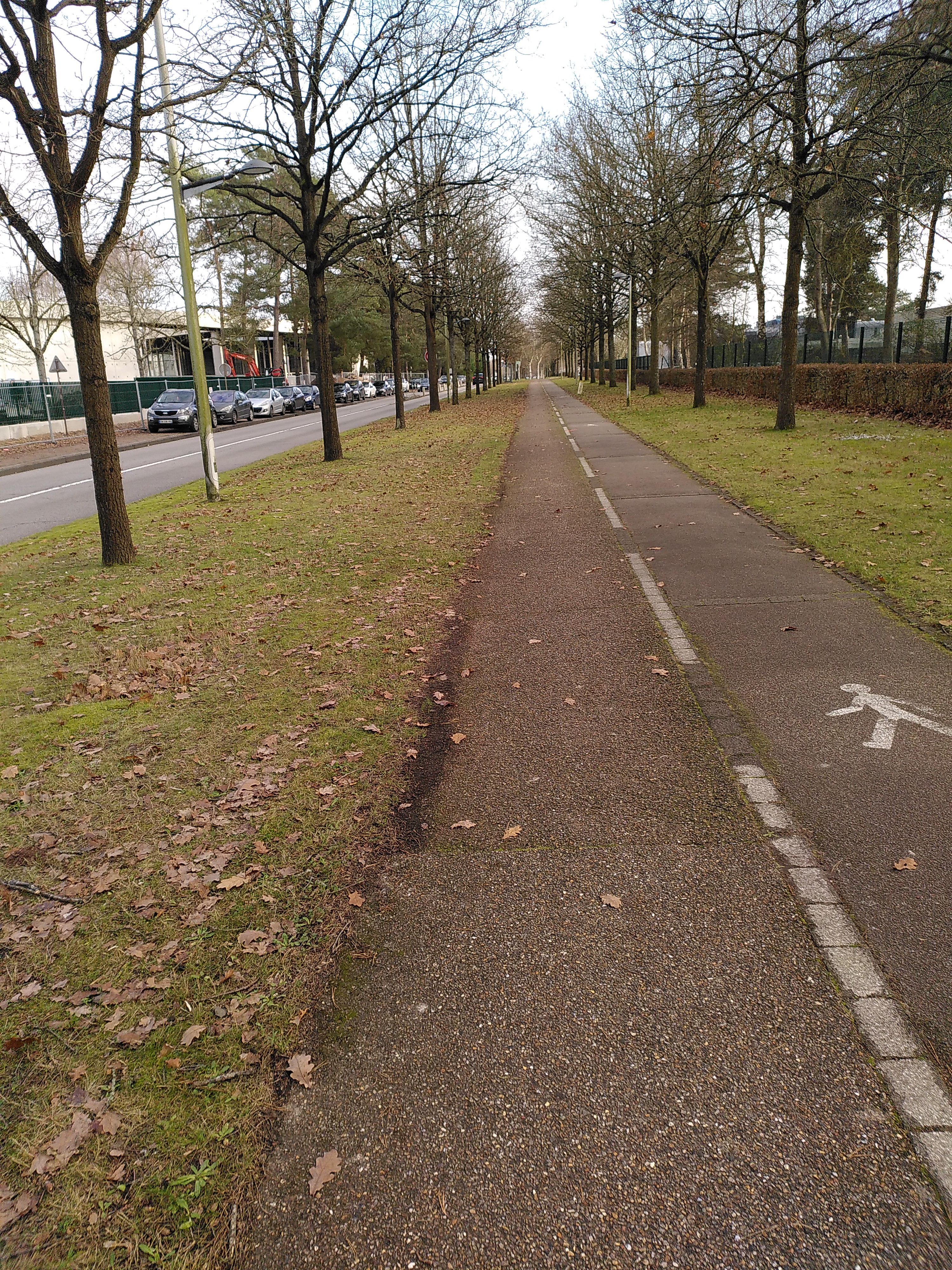 Aperçu de l'itinéraire 4 au niveau de Saint-Etienne-du-Rouvray