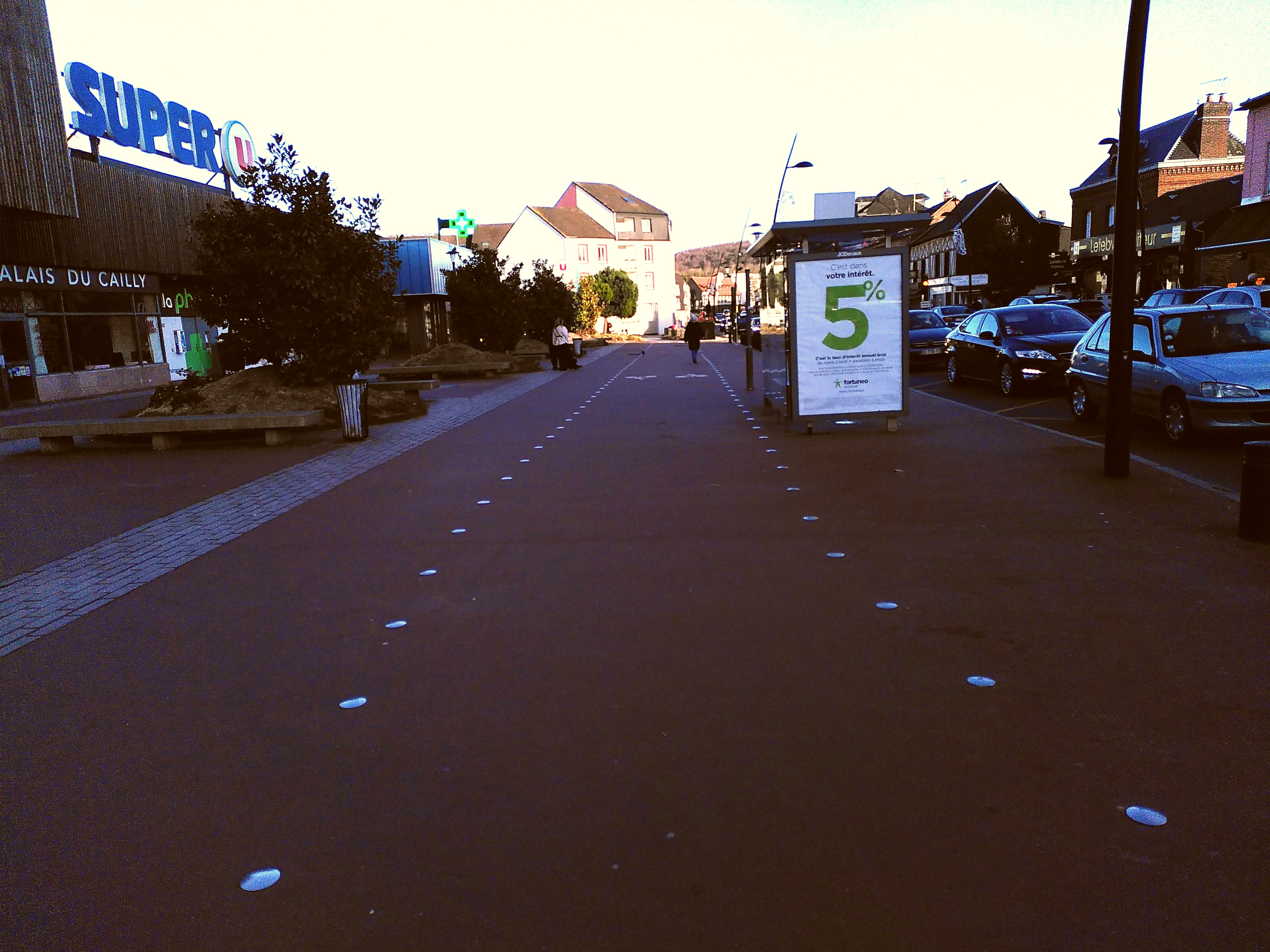 Aperçu de l'itinéraire 10 dans la commune de Maromme