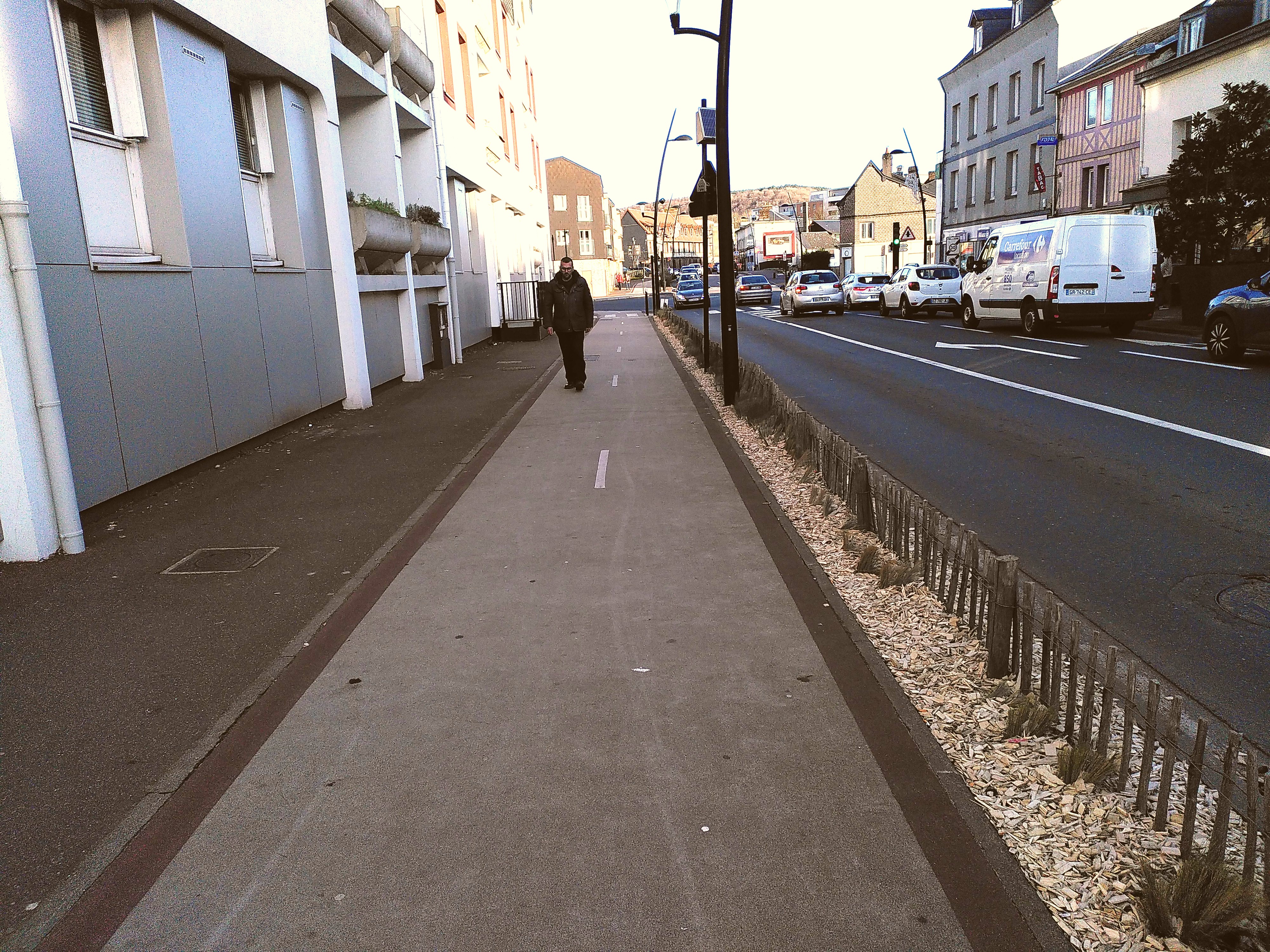 Aperçu de l'itinéraire 10 dans la commune de Maromme